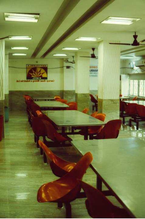 Retail painted interior